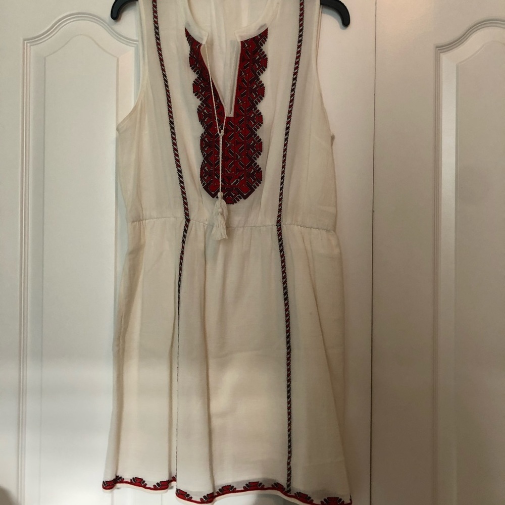 Madewell aztec design sleeveless dress